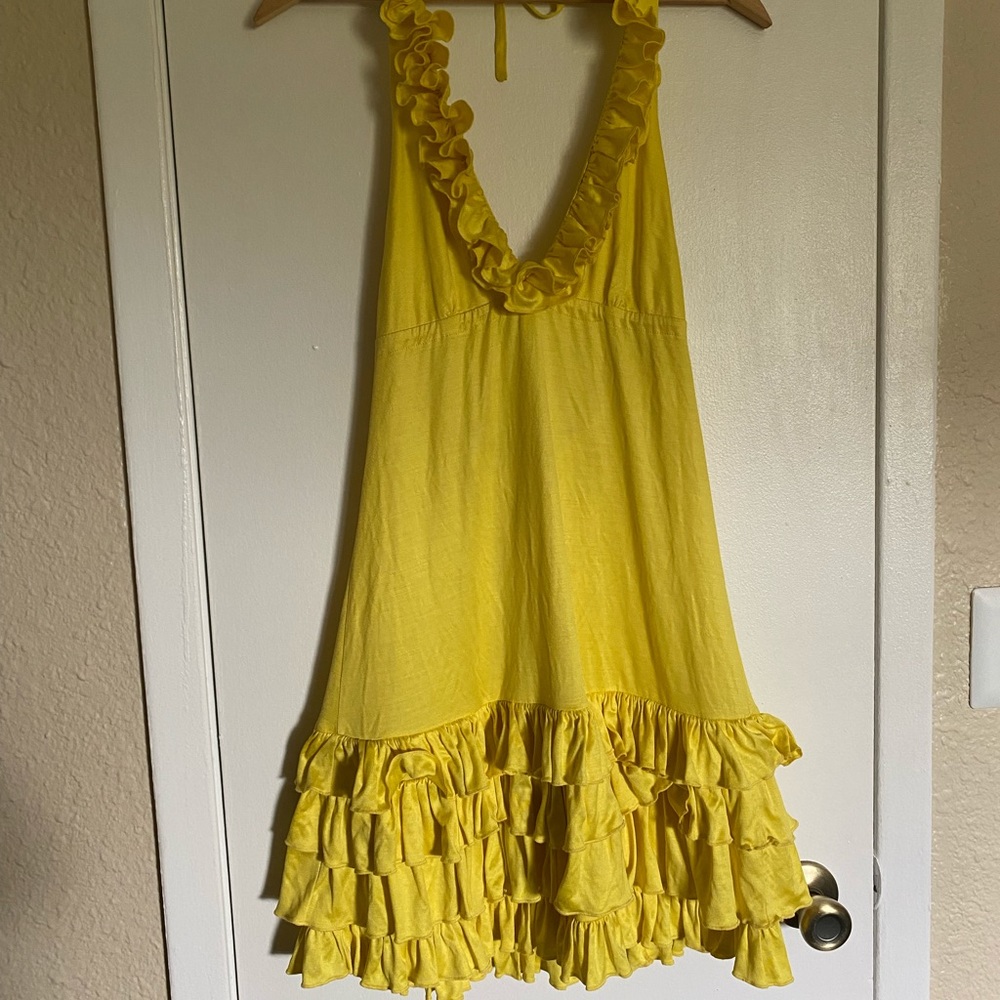 Yellow Hollywould Dress size 8